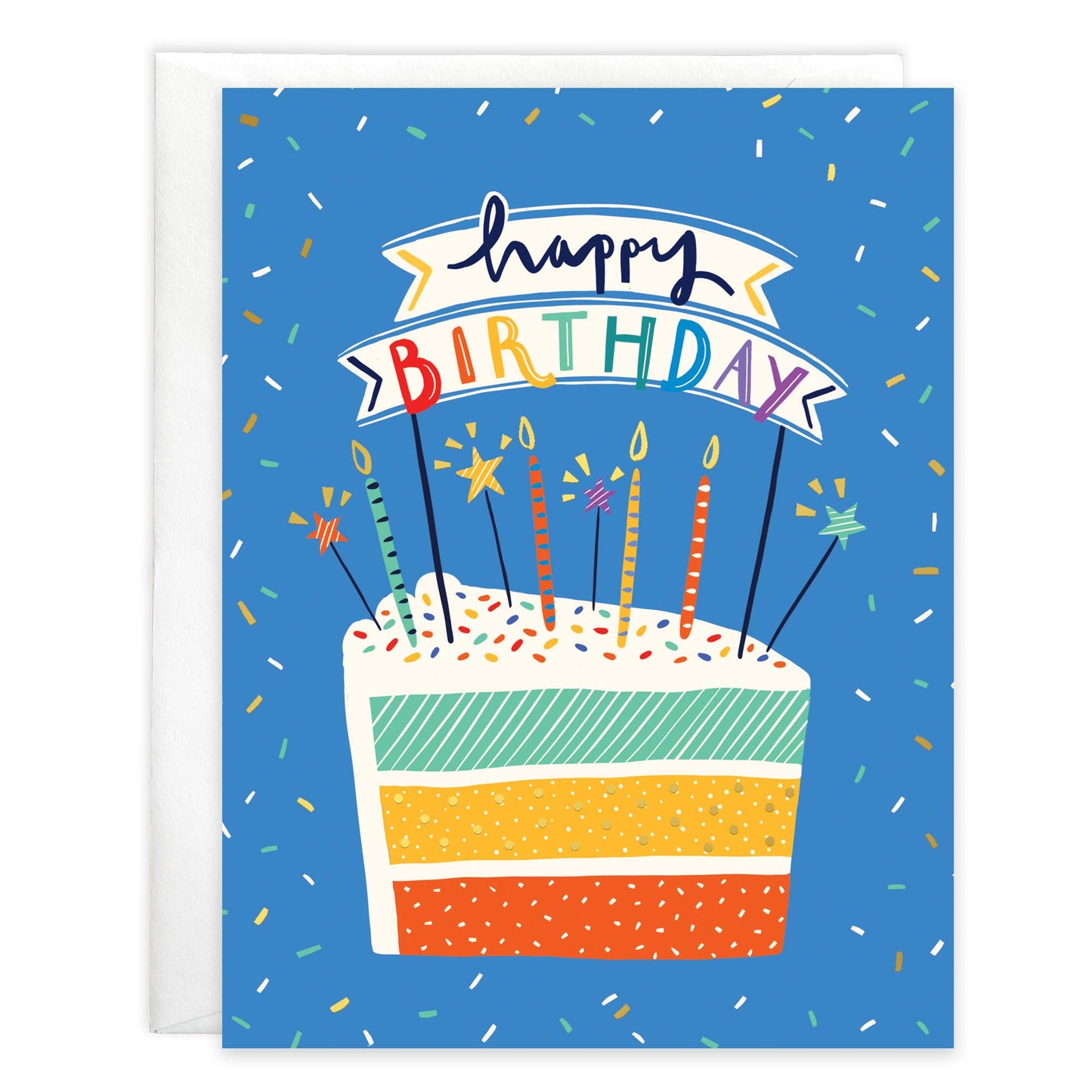 Cake Slice Birthday Greeting Card