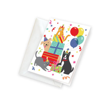 Gift Enclosures - Birthday Dogs and Cats