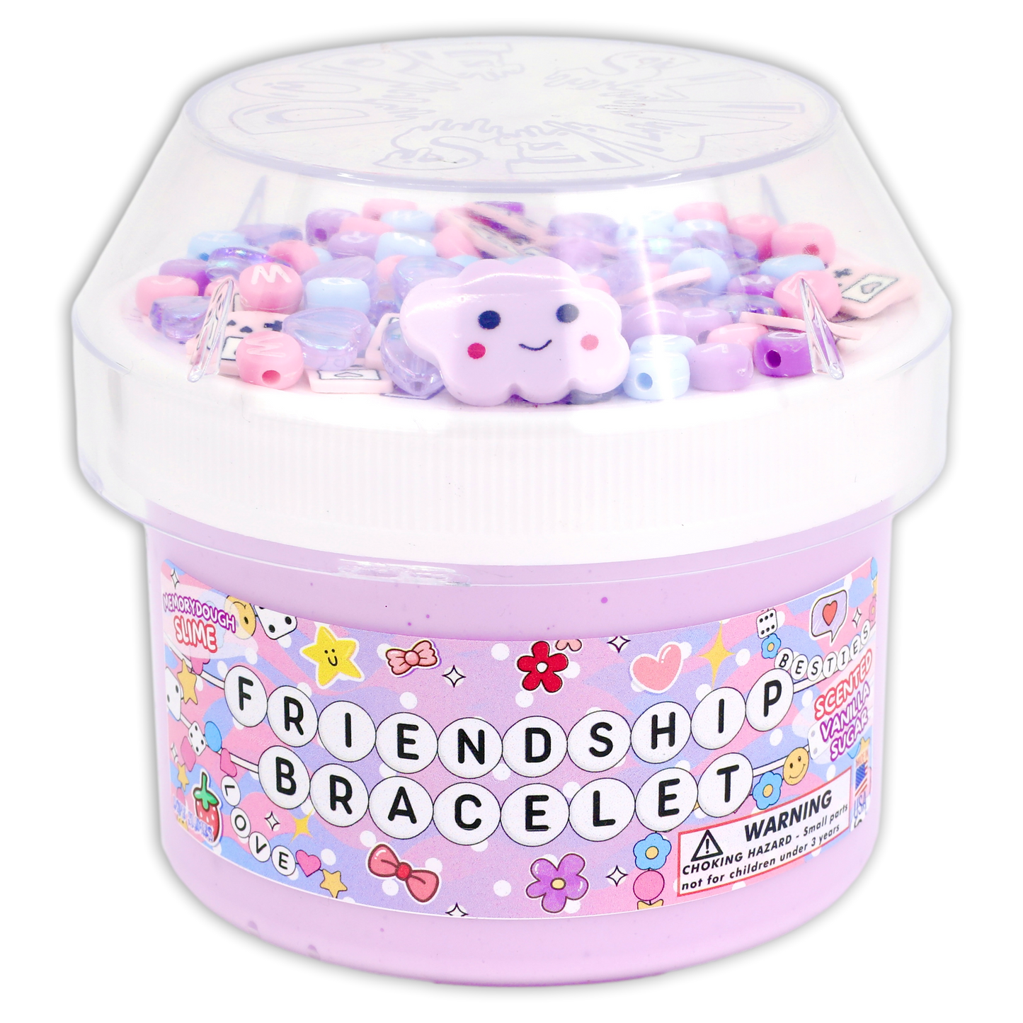 Friendship Bracelet - MemoryDough Texture Slime