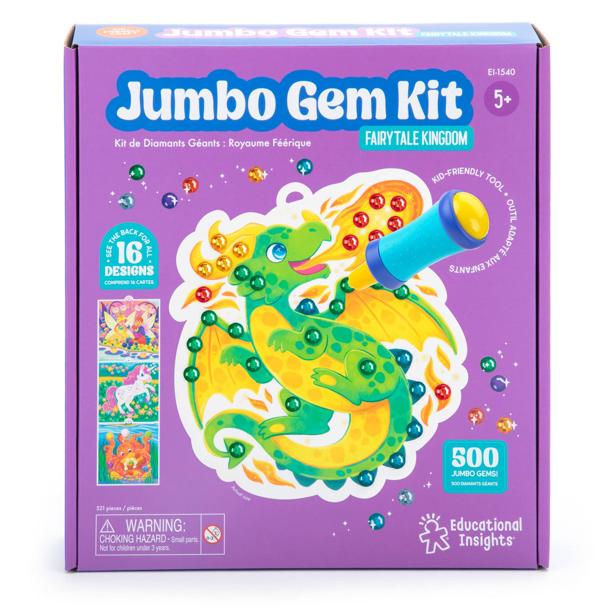 Jumbo Gem Fairy Tale Kingdom Craft Kit