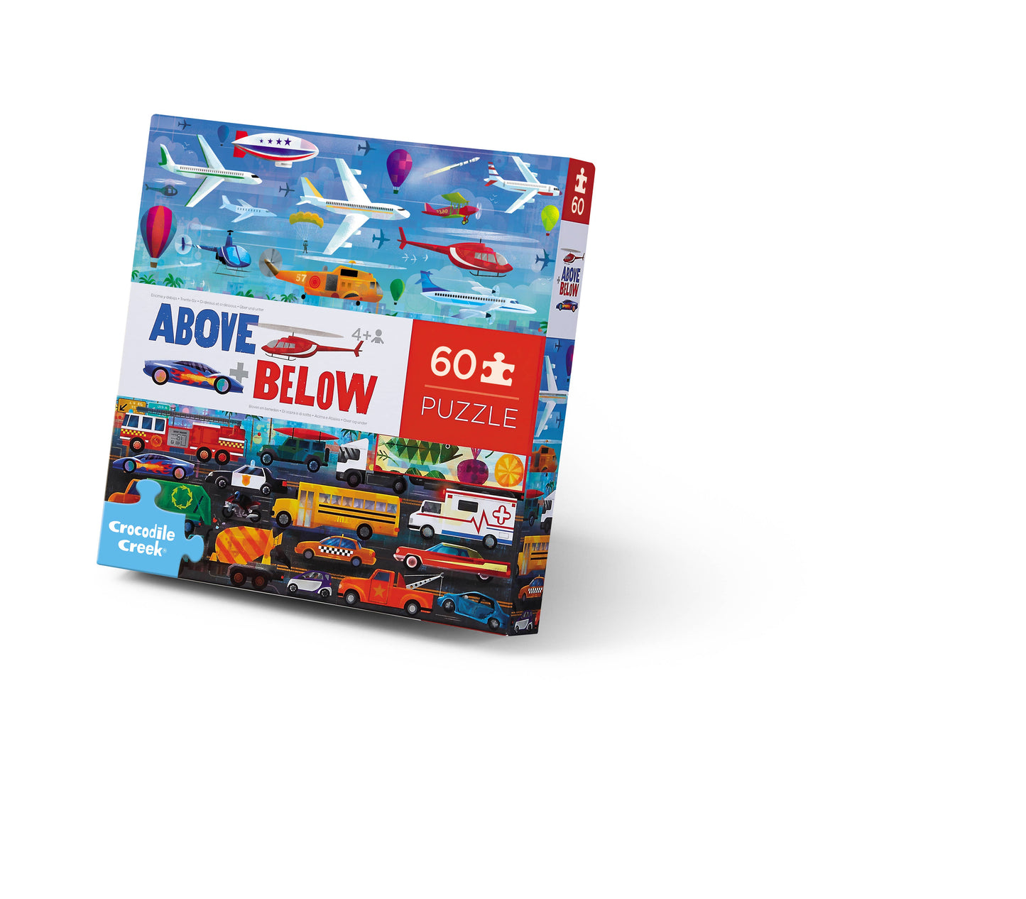 Things That Go 60-Piece Above & Below Puzzle