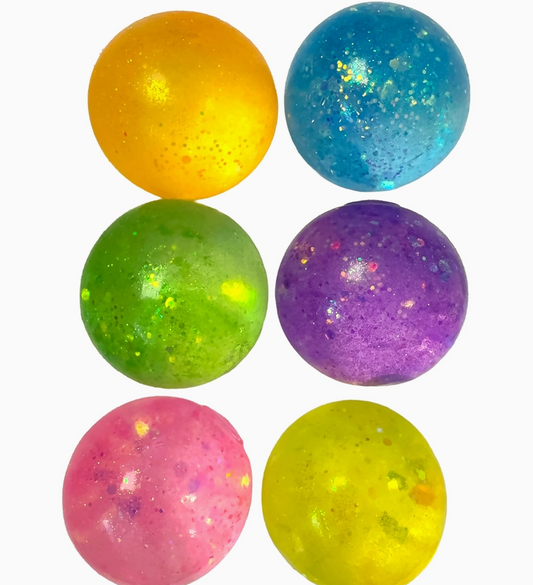 Squishy Glitter Coconut Oil/Vaseline Ball