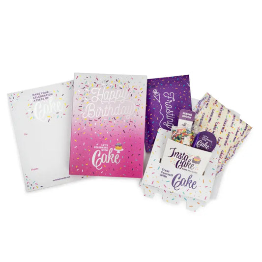 Vanilla Pink Bday Card
