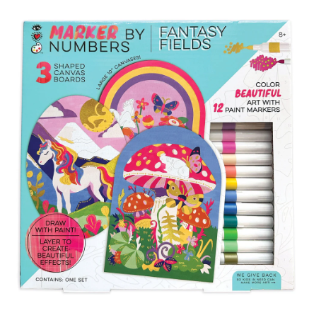 Marker by Number Fantasy Fields