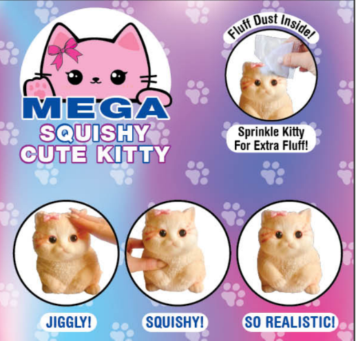 Mega Squishy Cute Kitty