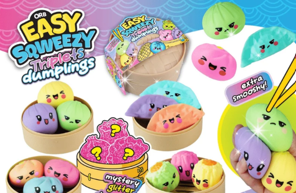 Easy Sqweezy Triplets Dumplings