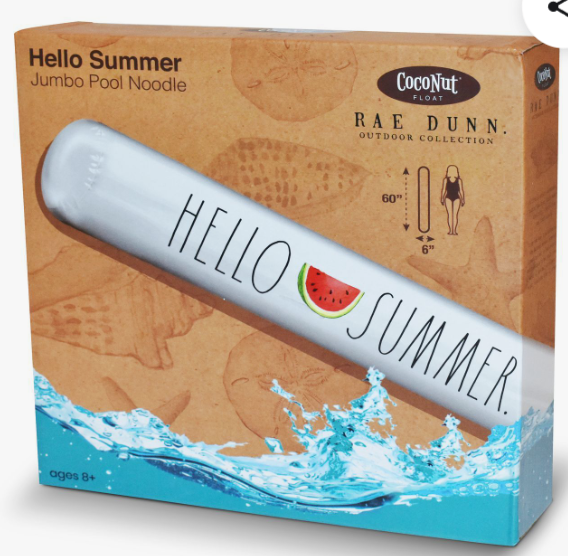 Pool Noodle Hello Summer