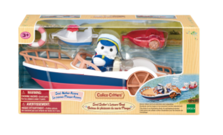Seal Sailor's Leisure Boat Calico Critters