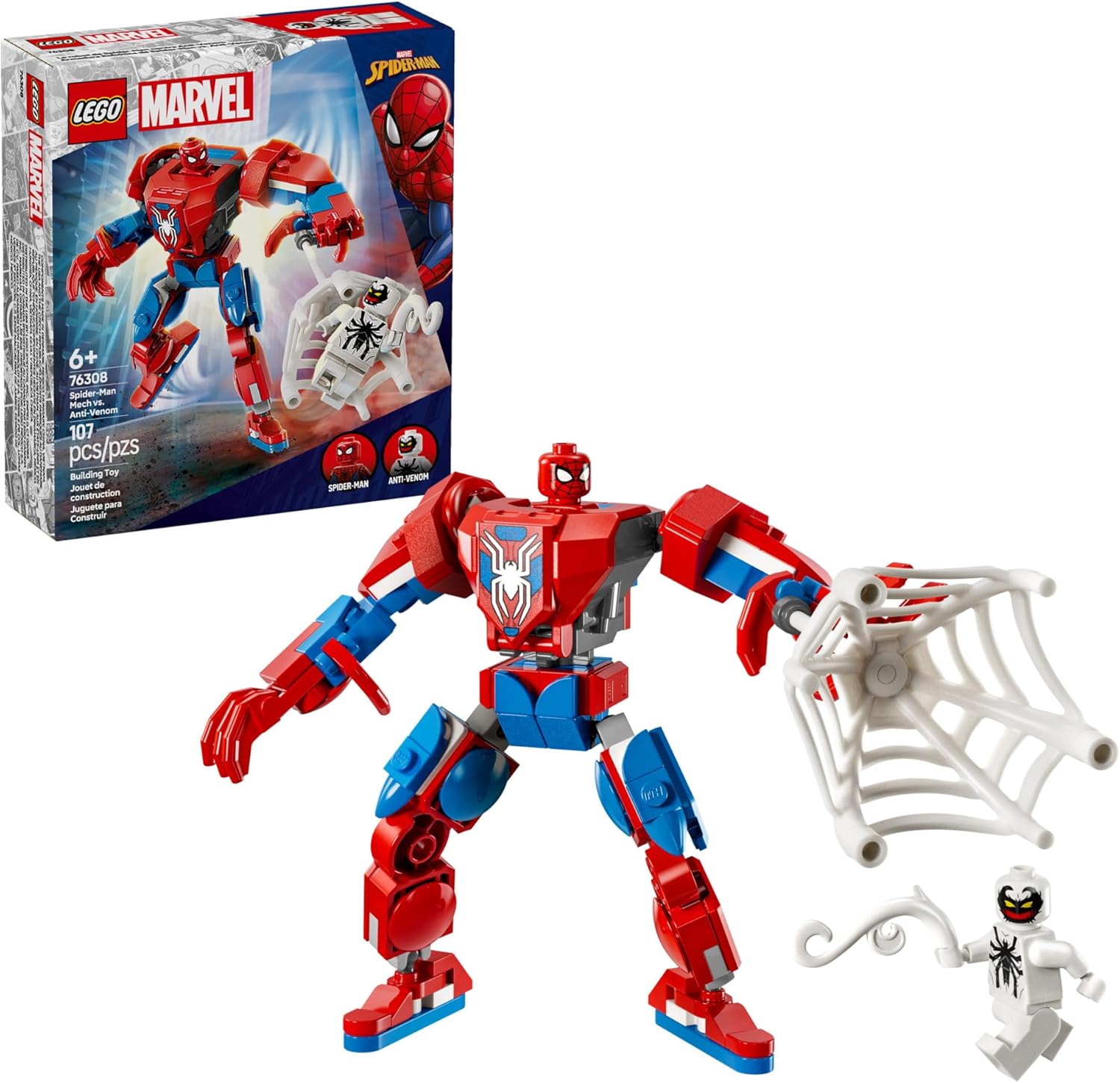 Spider Man Mech Vs Anti