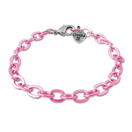 Charm It! Bracelet Chain Pink