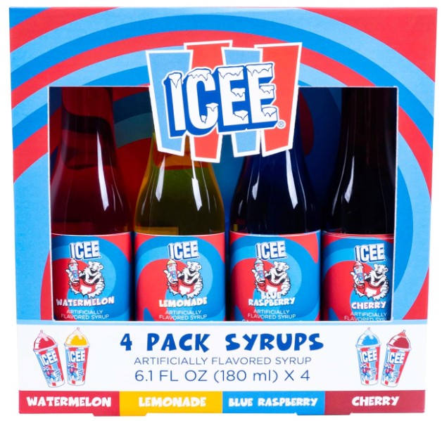 Icee 4 Pack Syrup V2