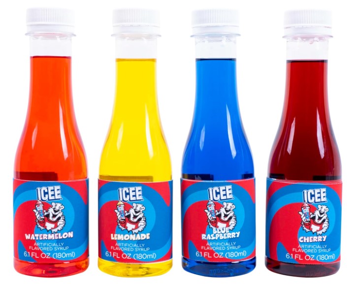 Icee 4 Pack Syrup V2