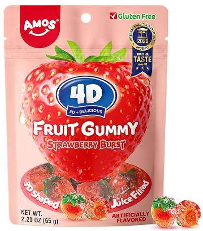 Amos 4d Gummy Strawberry