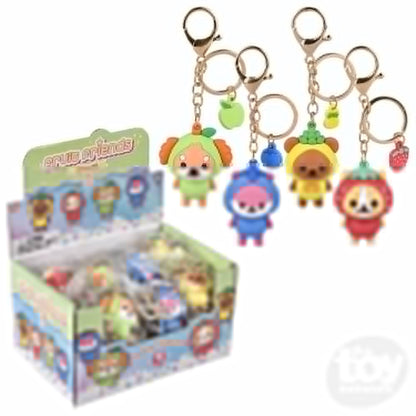Kawaii Animal Fruit Friends Clip