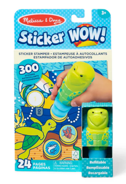 Sticker Wow! Activity Pad & Sticker Stamper - Sea Turtle